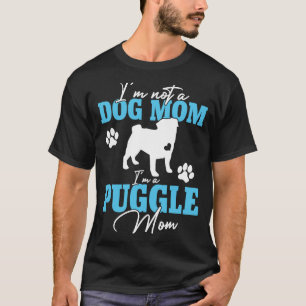 Puggle Dog Mama für Frauen Niedlicher Hundemütter T-Shirt