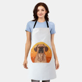 Puggle Dog Owner Puggles Lover Schürze (Getragen)