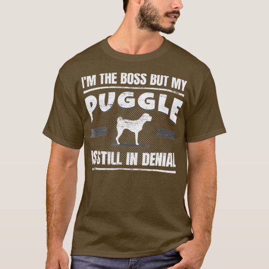 Puggle Dog Training Funny Dog Lover Shirt (Vorderseite)