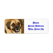 Puggle-Etiketten (Vorne)