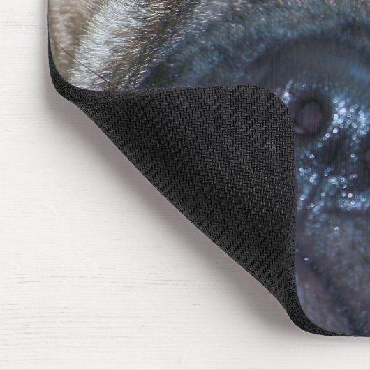 puggle Gesicht Mousepad (Ecke)