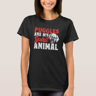 Puggle-Grafik für Frauen Männer Kinder Puggle 6 T-Shirt