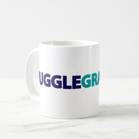 Puggle Großvater Kaffeetasse (Vorderseite Links)