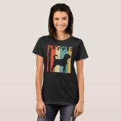 Puggle Hund T-Shirt (Vorne ganz)