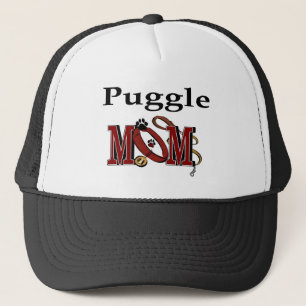 Puggle (I-Liebe) Hut Truckerkappe