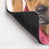 Puggle im Rosa! Mousepad (Ecke)