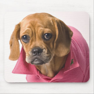 Puggle im Rosa! Mousepad