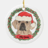 Puggle Keramik Ornament (Hinten)