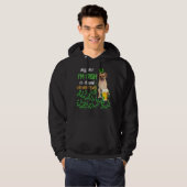 Puggle küss mir, ich bin irisch oder Betrunken ode Hoodie (Vorne ganz)