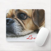 Puggle Liebe Mousepad (Mit Mouse)