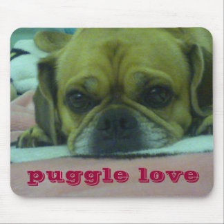 Puggle Liebe mousepad