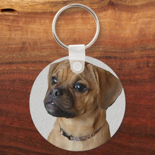 Puggle Lovers Geschenke Schlüsselanhänger (Vorderseite)