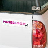 Puggle Mama Autoaufkleber (Auf Lkw)