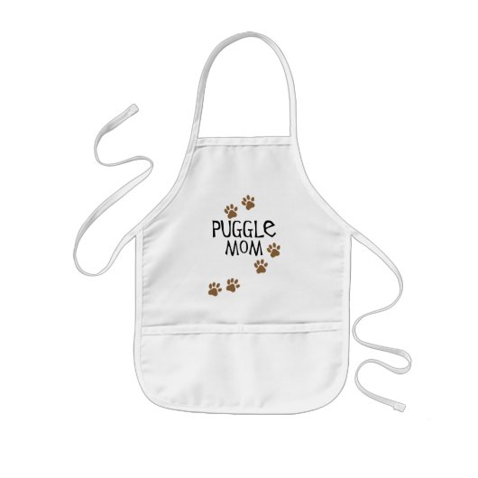 Puggle Mama Kinderschürze (Vorne)