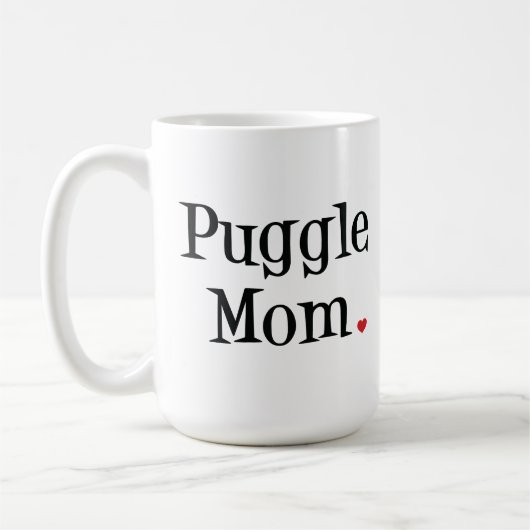 Puggle Mama-Tasse Kaffeetasse (Links)