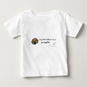 puggle - mehr züchtet baby t-shirt