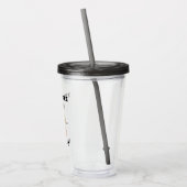 Puggle Mic Drop Acryltrinkbecher (Links)