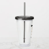 Puggle Mic Drop Acryltrinkbecher (Rechts)