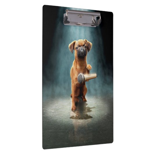 Puggle Mic Drop Klemmbrett (Rechts)