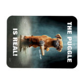 Puggle Mic Drop Magnet (Horizontal)