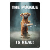 Puggle Mic Drop Mini Klemmbrett (Rückseite)