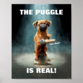 Puggle Mic Drop Poster (Vorne)