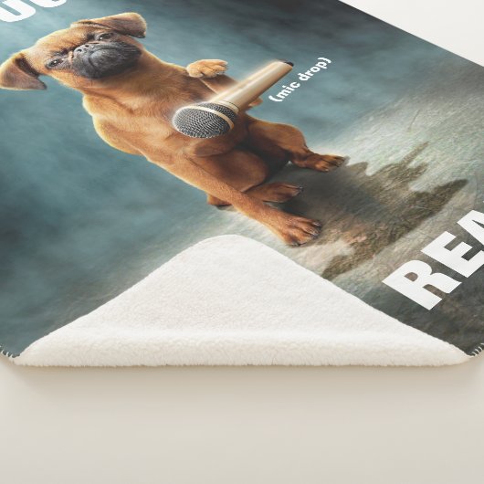 Puggle Mic Drop Sherpadecke (3/4)