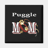 Puggle Mom Magnet (Vorne)