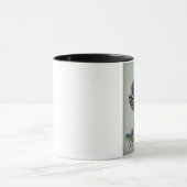 Puggle perfekte Engels-Tasse Tasse (Zentrum)