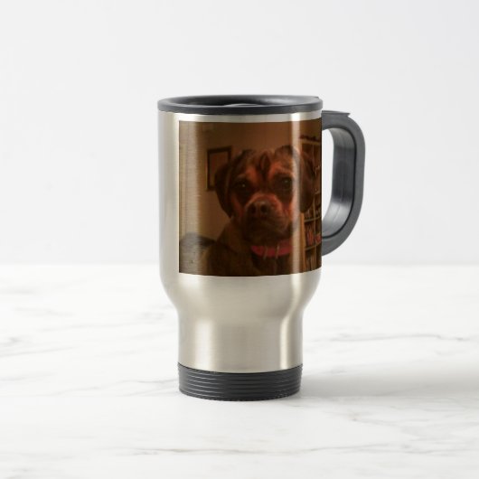 Puggle Reise-Tasse Reisebecher (VorderseiteRechts)