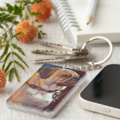 Puggle Schlüsselanhänger (Vorderseite rechts)