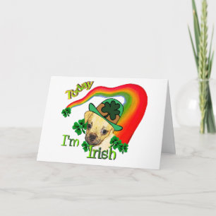 Puggle St Patricks Day Karte