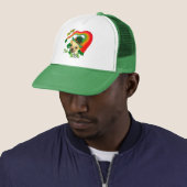 Puggle St Patricks Day Truckerkappe (Beispiel)