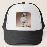 Puggle Talkin zu mir Hut