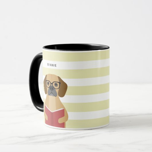 Puggle Tasse (Vorderseite Links)