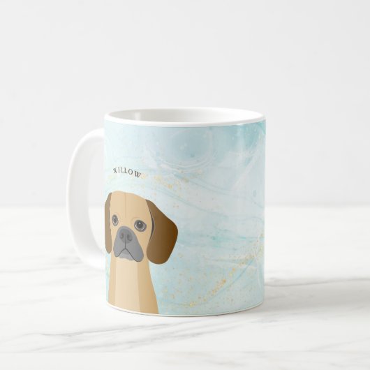 Puggle Tasse (Vorderseite Links)