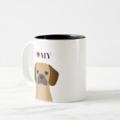 Puggle Tasse (Vorderseite Links)