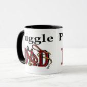 Puggle Vater Geschenke Tasse (Vorderseite Links)