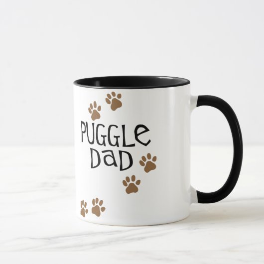 Puggle Vater Tasse (Rechts)