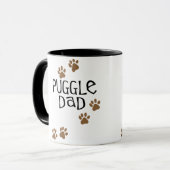 Puggle Vater Tasse (Vorderseite Links)