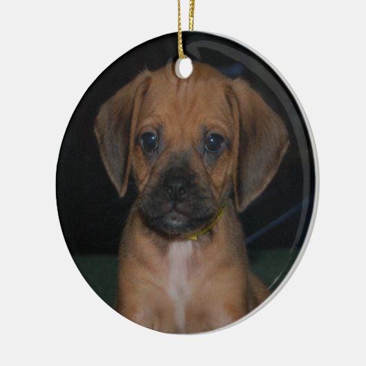 puggle Verzierung Keramikornament (Links)