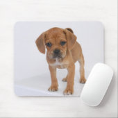 Puggle Welpen-Auflage Mousepad (Mit Mouse)