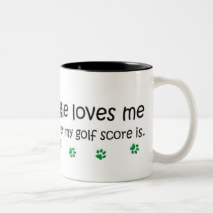 Puggle Zweifarbige Tasse