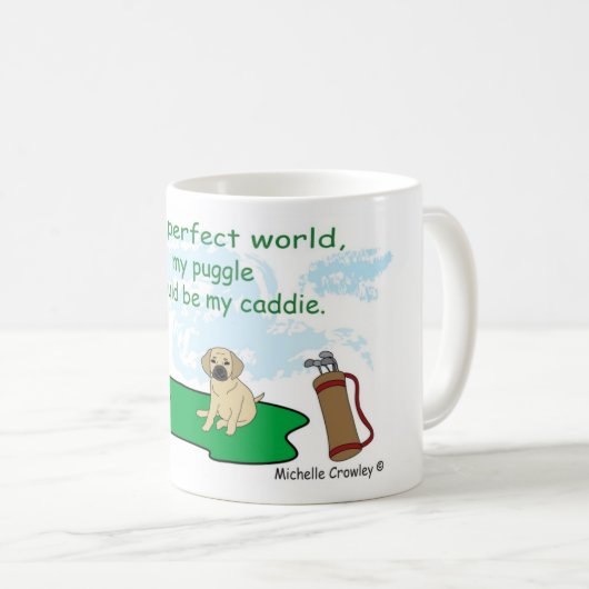 PuggleFawn Kaffeetasse (VorderseiteRechts)