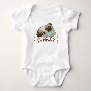 Puggles Baby Strampler