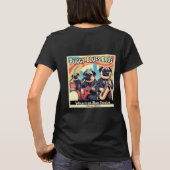 Puggy Blues Bros. Portland Oregon T-Shirt (Rückseite)
