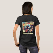 Puggy Blues Bros. Portland Oregon T-Shirt (Schwarz voll)