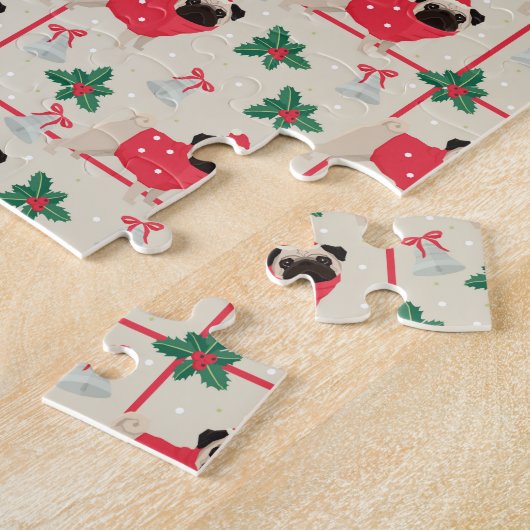 Puggy Christmas Jigsaw Puzzle (Seite)