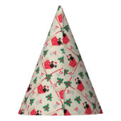 Puggy Christmas Party Hat Partyhütchen (Rückseite)