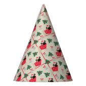 Puggy Christmas Party Hat Partyhütchen (Links)